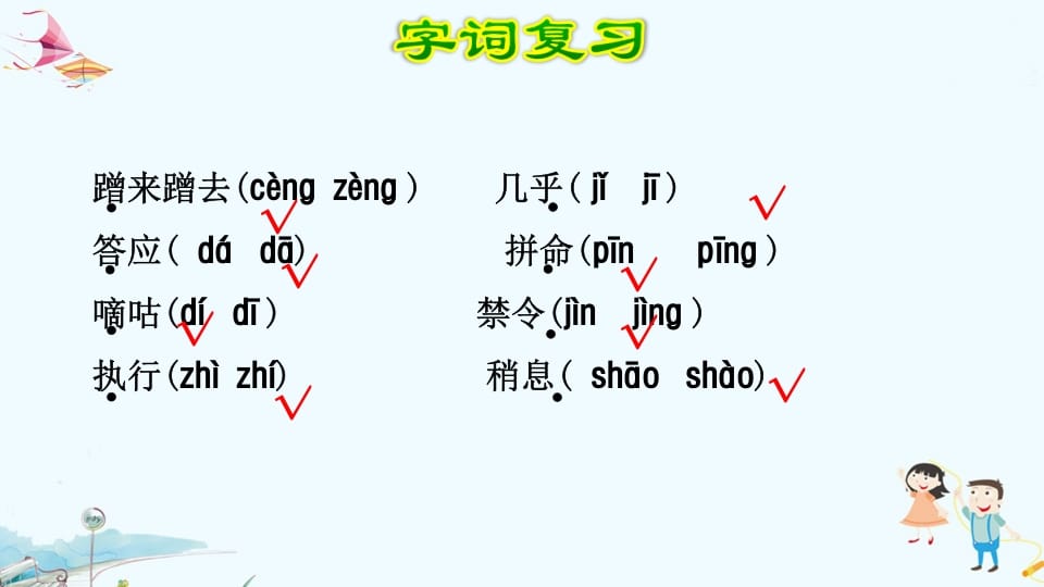 图片[3]-三年级语文上册第3单元复习（部编版）